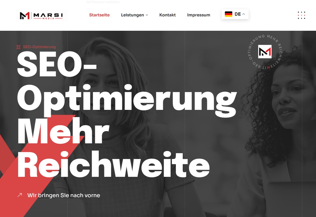 Webdesign Bild 2 - Marsi Media Werbeagentur Reutlingen, Tübingen, Esslingen, Stuttgart, Metzignen, Nürtingen, Böblingen